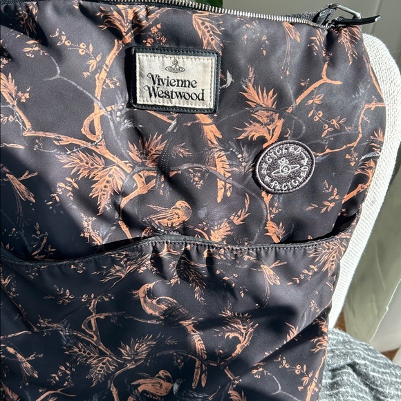 Vivienne Westwood Black and Copper-toned Vegan Crossbody Bag - Picture 3 of 11